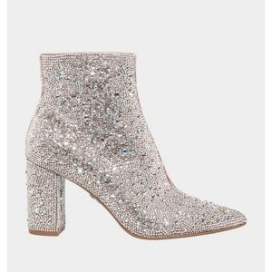 Betsey Johnson Cady Sparkly Boots